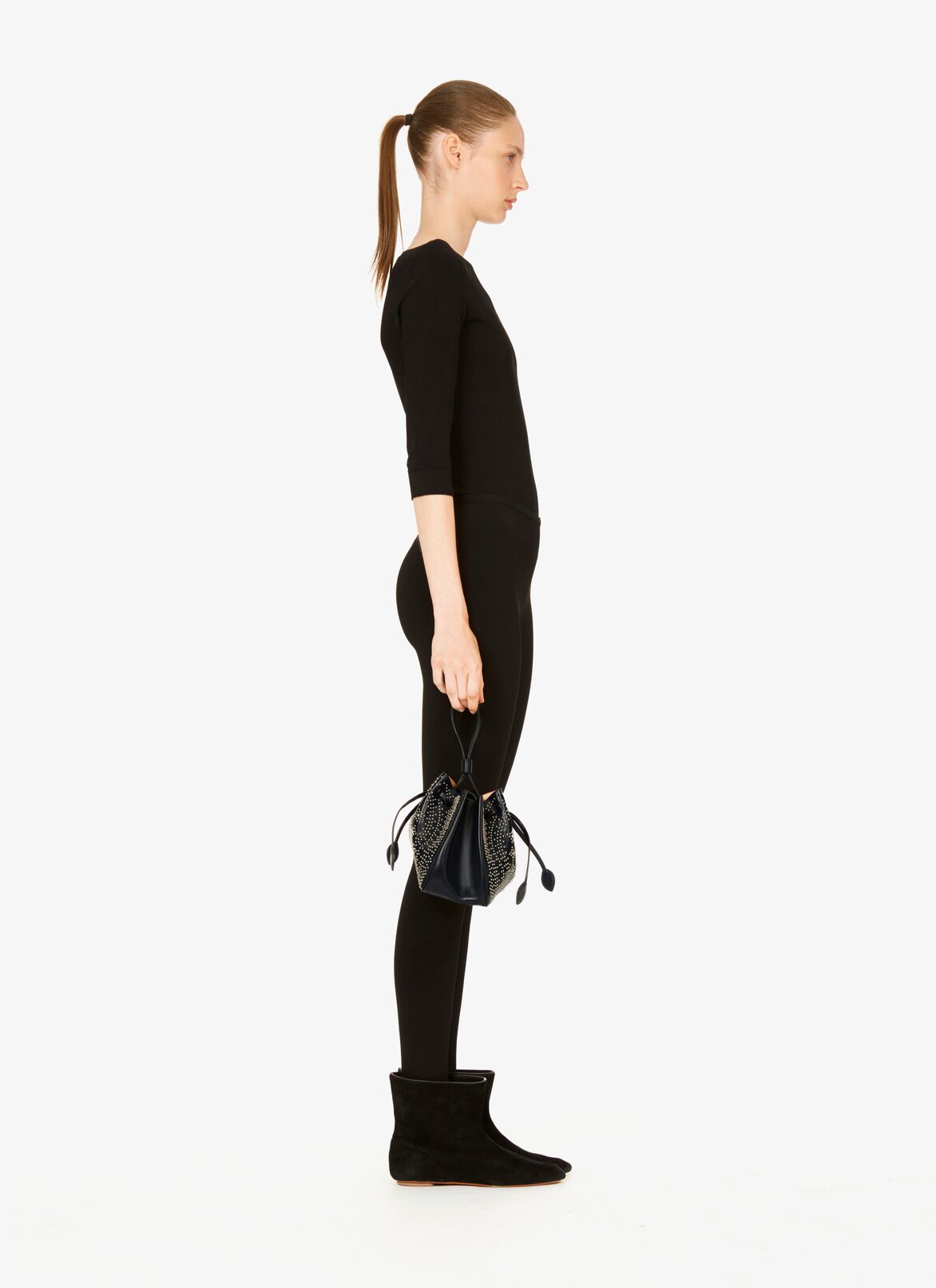 Rose-Marie 19 Bracelet Bag ALAÏA NIGHT BLUE ROSE-MARIE 19 BRACELET BAG